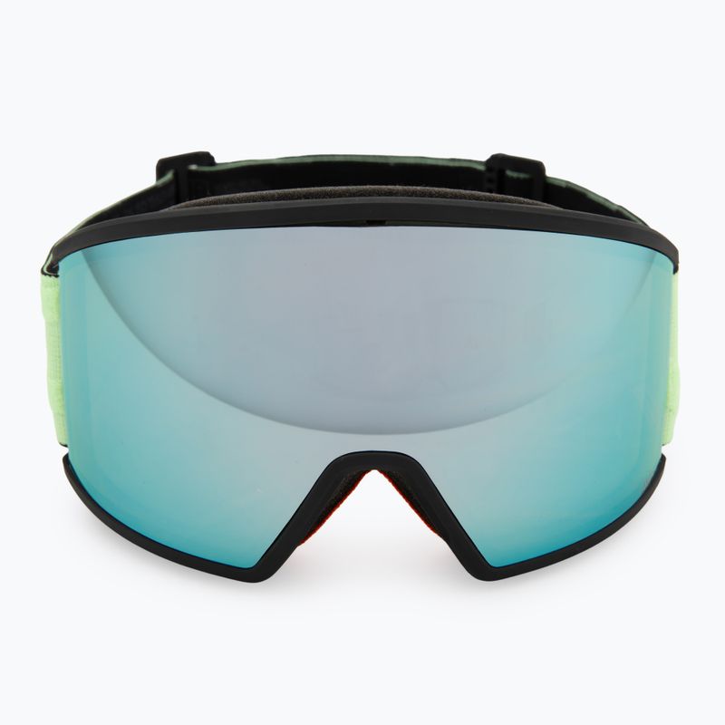 Lyžiarske okuliare SCOTT Ambit glow green/amp ice chrome 2