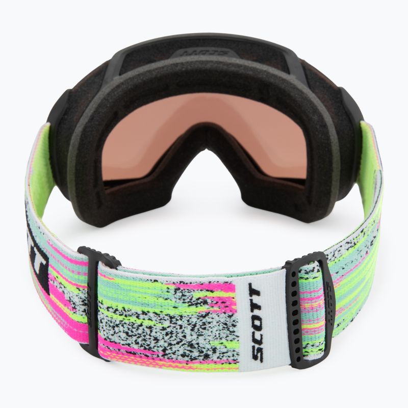 Lyžiarske okuliare SCOTT Faze II black/neon yellow/amp silver chrome 3