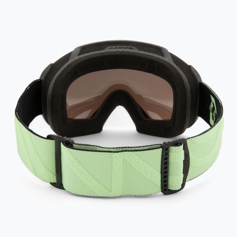 Lyžiarske okuliare SCOTT Faze II glow green/amp black chrome 3