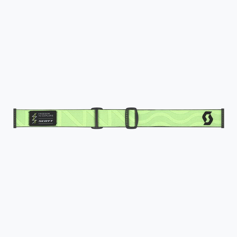 Lyžiarske okuliare SCOTT Faze II glow green/amp black chrome 3