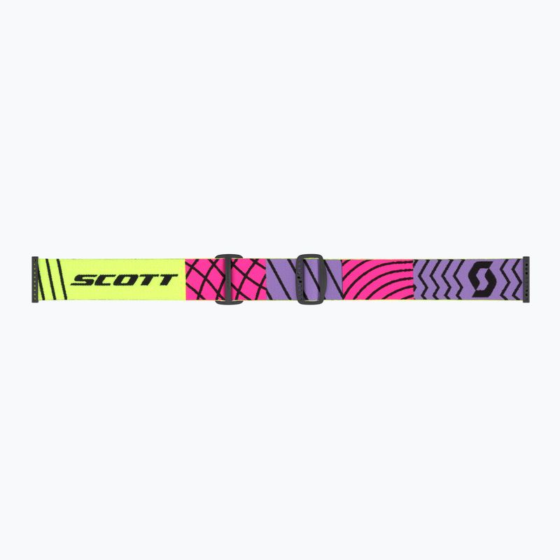Detské lyžiarske okuliare SCOTT Witty SGL purple/neon pink/enhancer 3