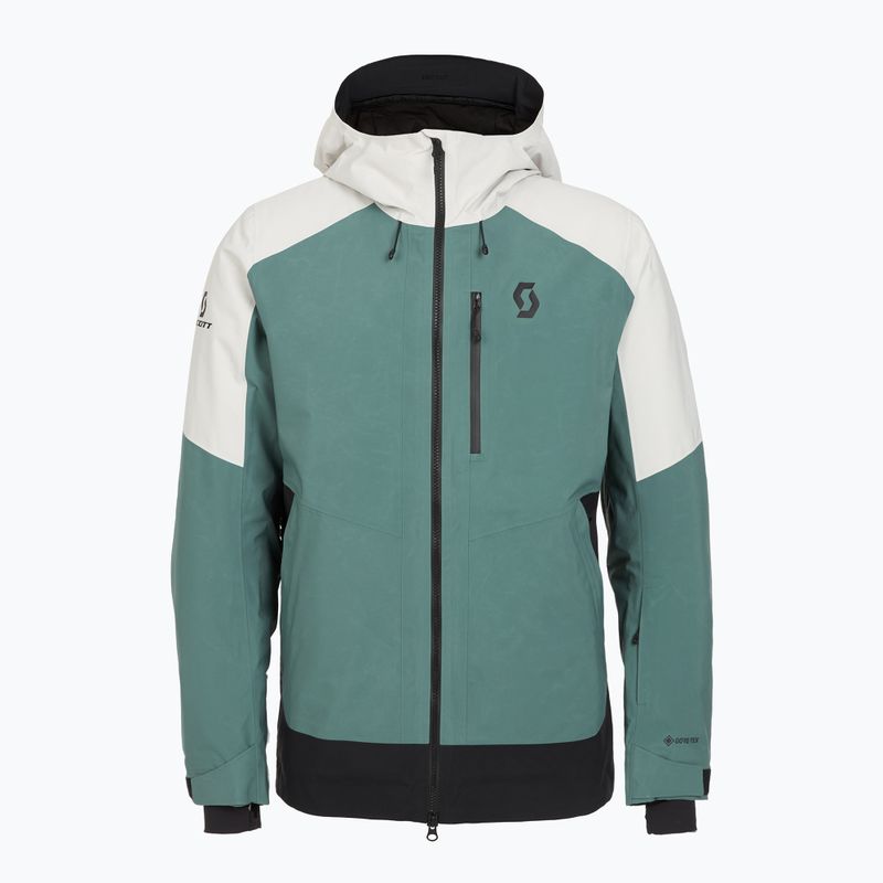 Pánska lyžiarska bunda SCOTT Ultimate GTX frozen blue/dust white