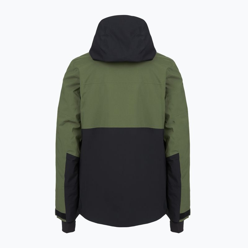 Pánska lyžiarska bunda SCOTT Ultimate Dryo 10 douglas green/black 2