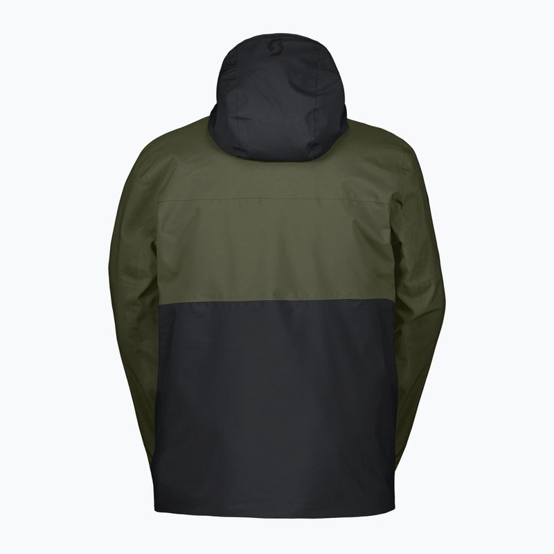 Pánska lyžiarska bunda SCOTT Ultimate Dryo 10 douglas green/black 2