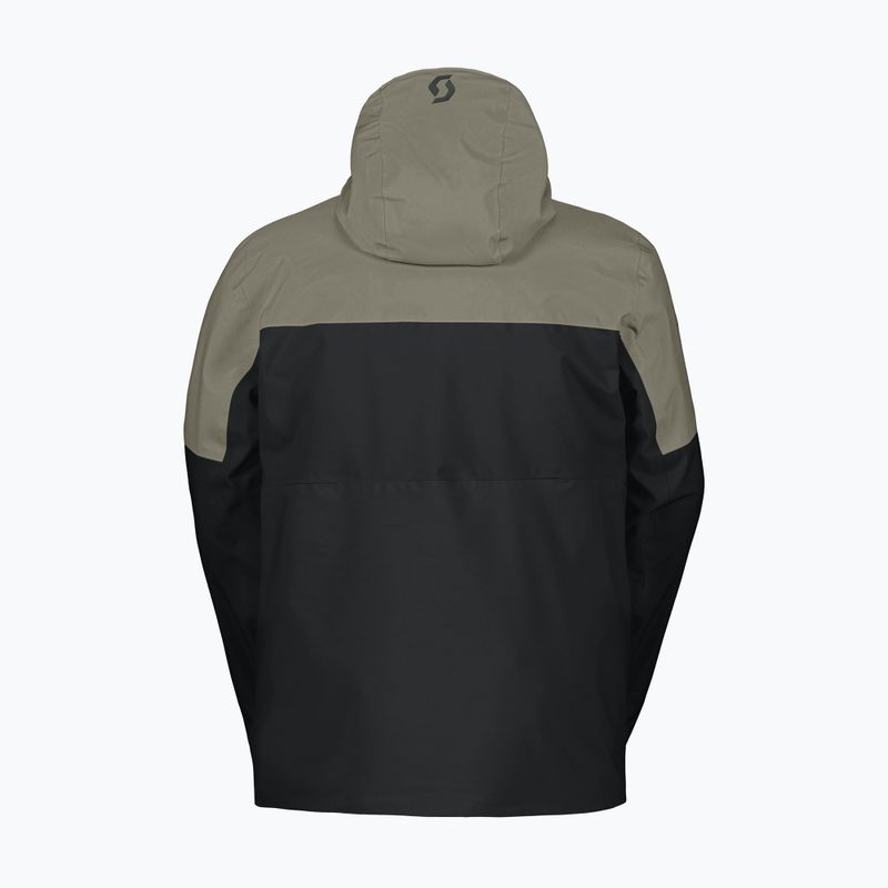 Pánska lyžiarska bunda SCOTT Ultimate Dryo 10 black/dust grey 2