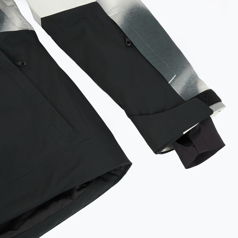 Dámska lyžiarska bunda SCOTT Ultimate Dryo 10 dust white print/black 4