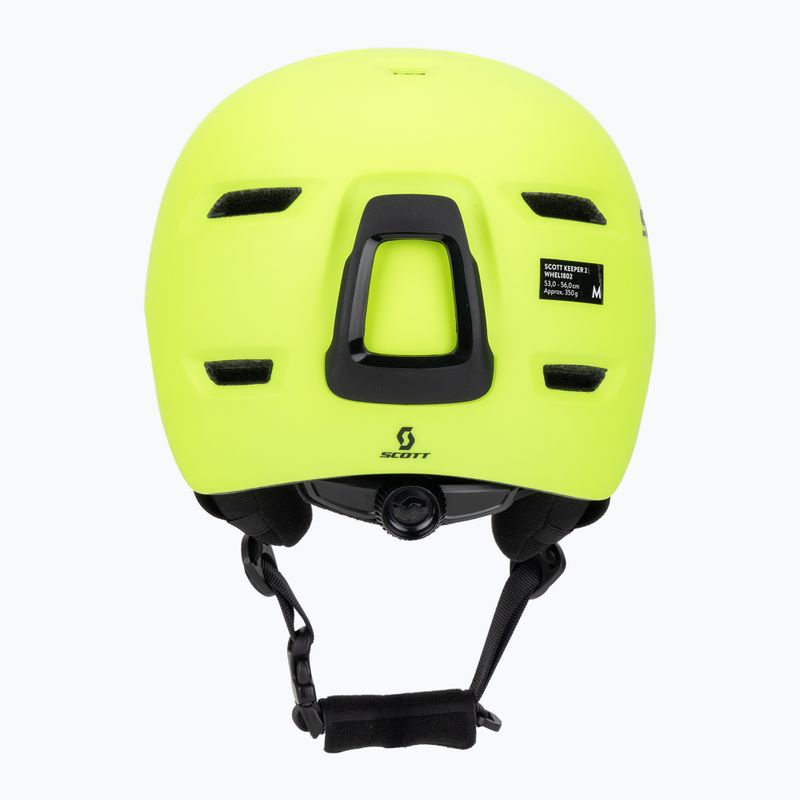 Detská lyžiarska prilba SCOTT Keeper 2 neon yellow 4