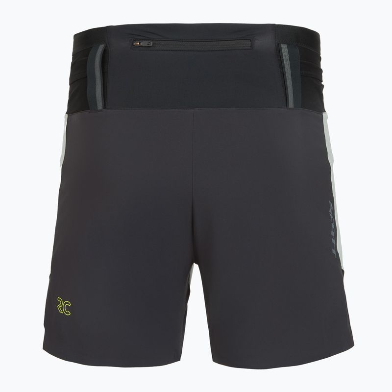Pánske bežecké šortky SCOTT Trail RC Run spray grey/black 2