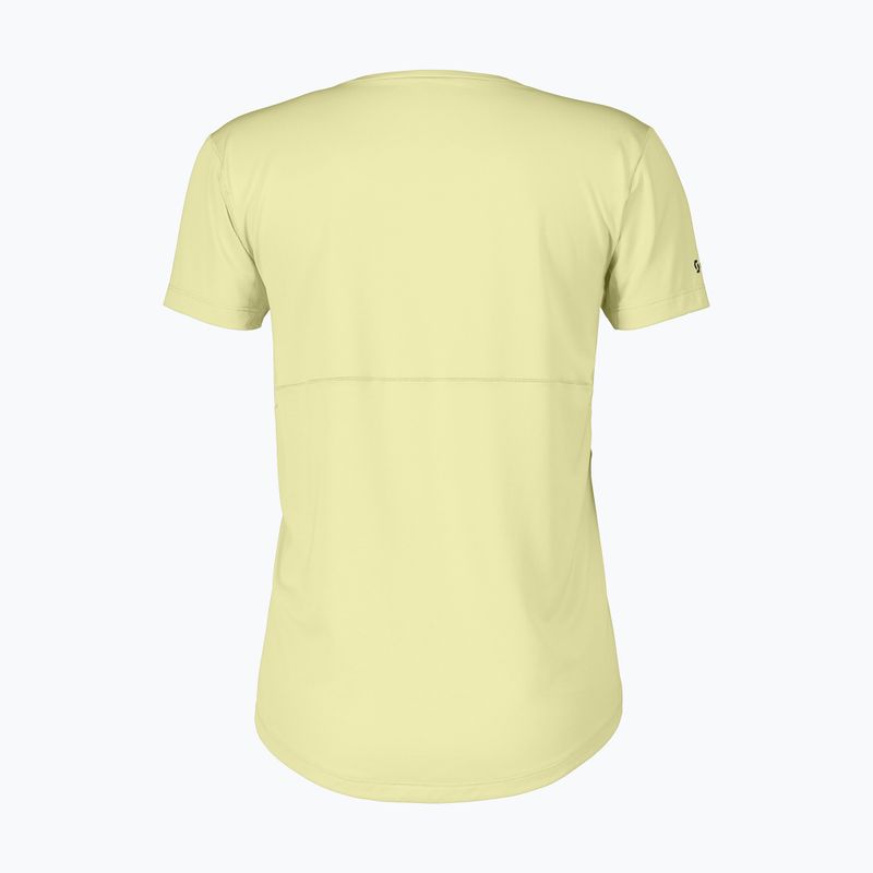 Dámske bežecké tričko SCOTT Endurance Tech pastel yellow 2