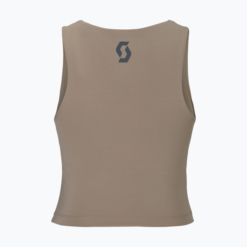 Top tréningový SCOTT Endurance Crop toast beige 2