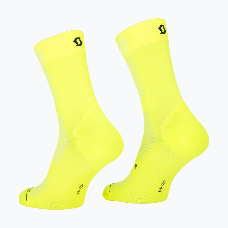 Ponožky SCOTT Performance Crew safety yellow 2