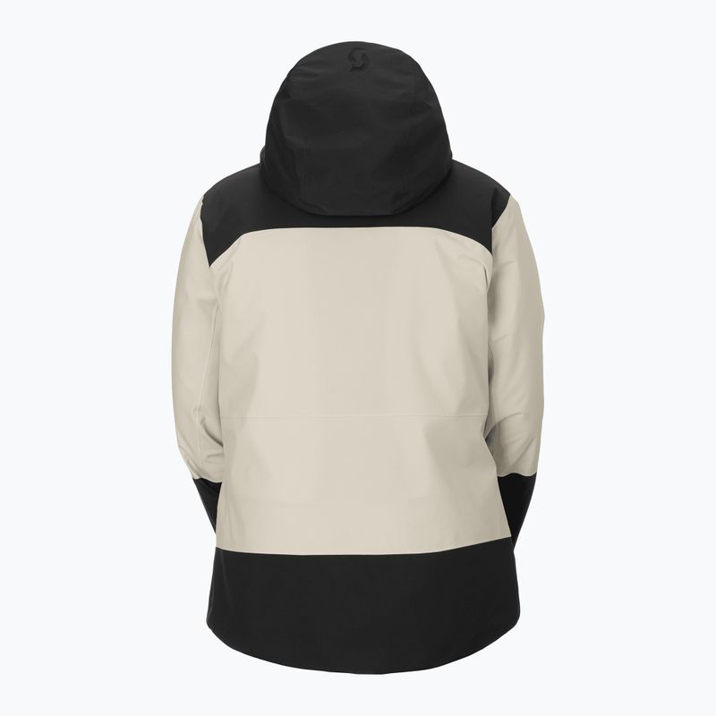 Dámska lyžiarska bunda SCOTT Ultimate Dryo 10 latte beige/black 2