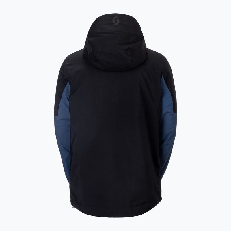 Pánska lyžiarska bunda SCOTT Ultimate GTX dusk blue/black 2