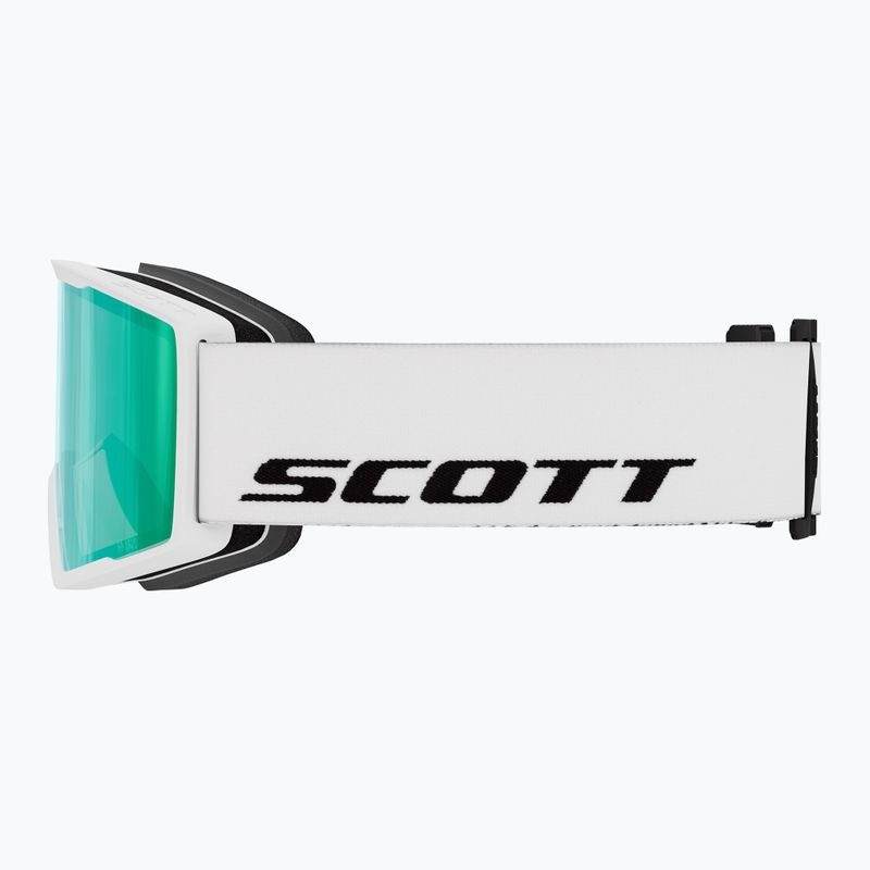 Lyžiarske okuliare SCOTT Trace Pro white/green chrome 2