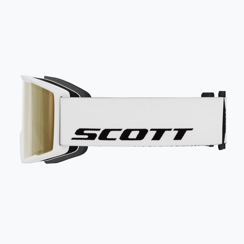 Lyžiarske okuliare SCOTT Trace Pro Light Sensitive white/amp ls cinnamon chrome 4