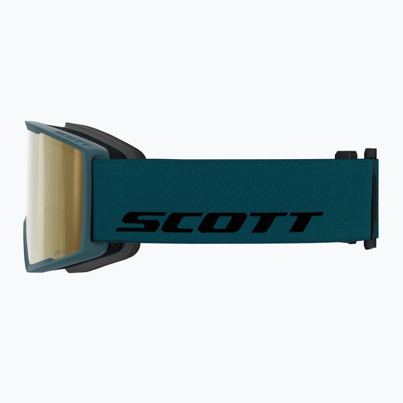 Lyžiarske okuliare SCOTT Trace Pro Light Sensitive petrol green/amp ls cinnamon chrome 2