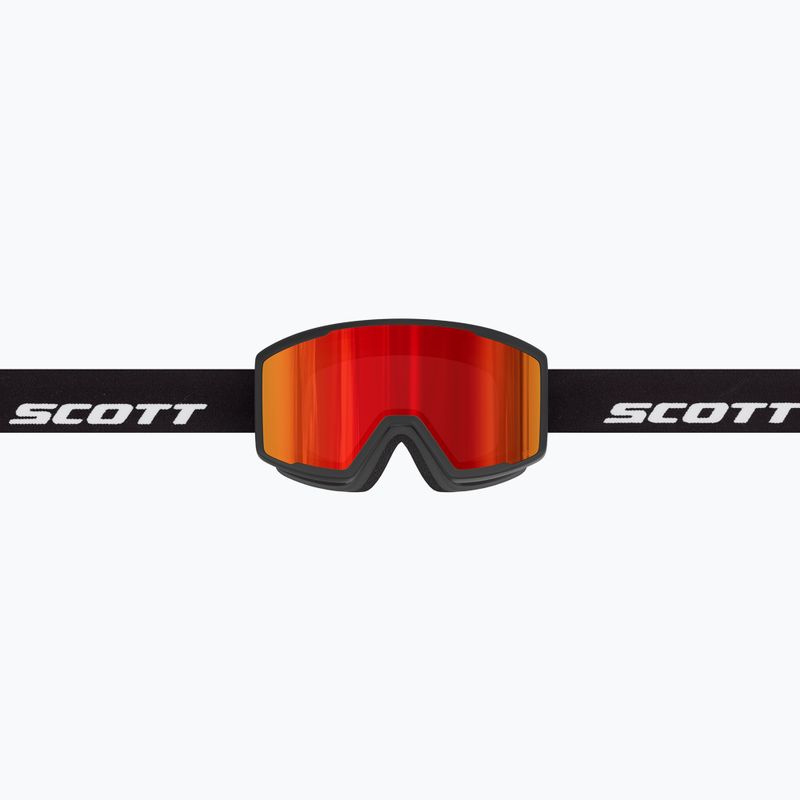 Lyžiarske okuliare SCOTT Trace Pro Compact black/red chrome 3