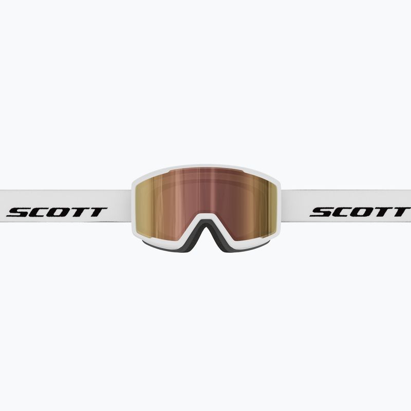 Lyžiarske okuliare SCOTT Trace Pro Compact S1-3 white/amp ls cinnamon chrome 4