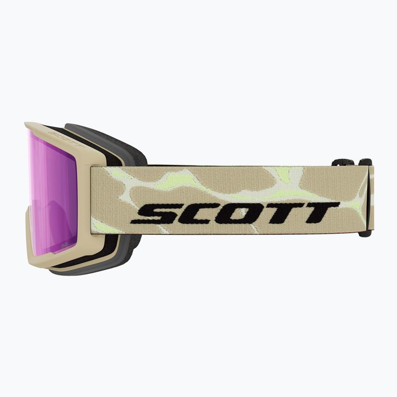 Lyžiarske okuliare SCOTT Trace Pro Comact Light Sensitive S2-4 mojave beige/amp ls blue chrome 3