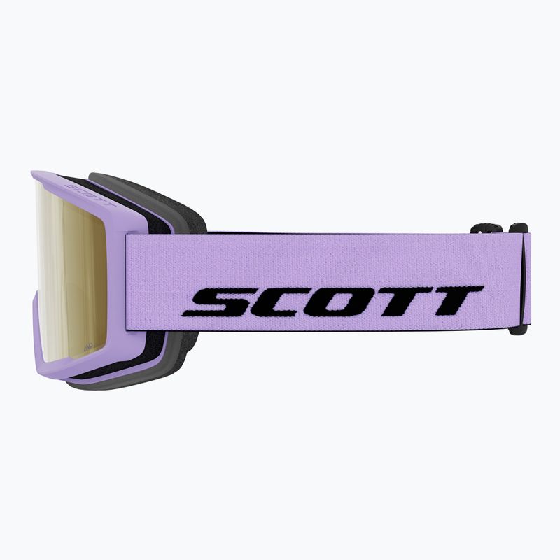Lyžiarske okuliare SCOTT Trace Pro Compact Light Sensitive S1-3 sherbet purple/black/amp ls cinnamon chrome 3