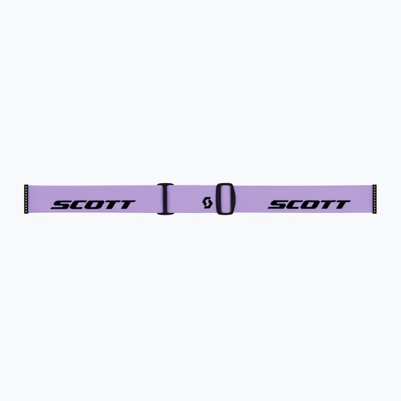 Lyžiarske okuliare SCOTT Trace Pro Compact Light Sensitive S1-3 sherbet purple/black/amp ls cinnamon chrome 5