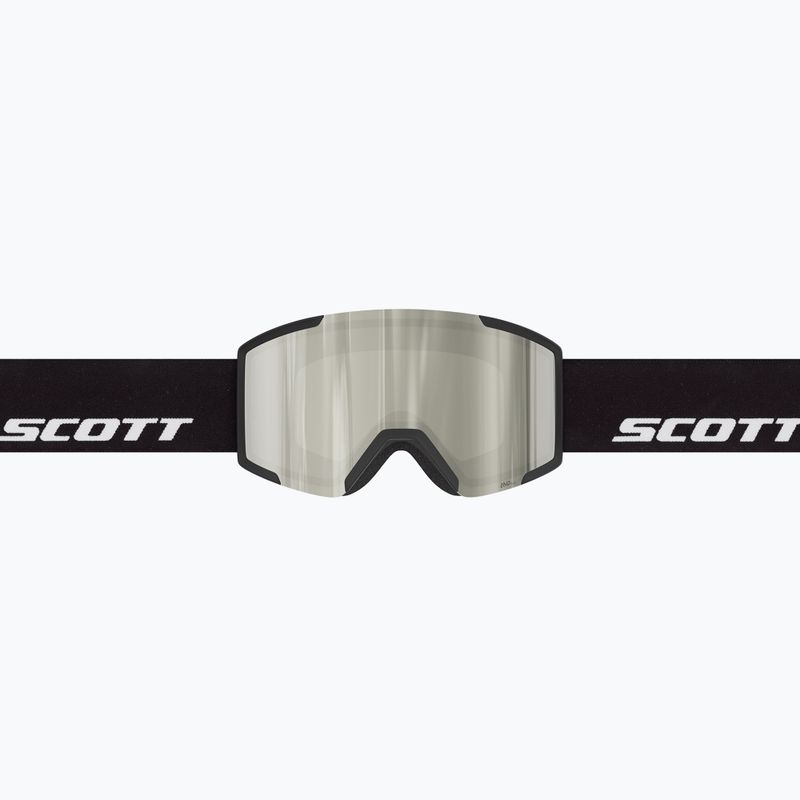 Lyžiarske okuliare SCOTT Shield black/amp white chrome 4