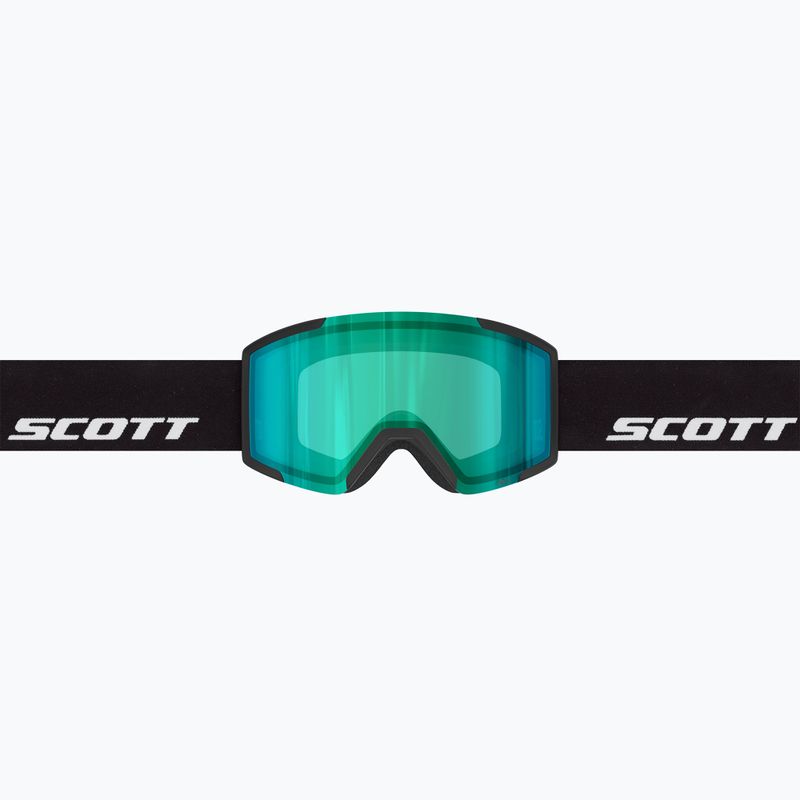 Lyžiarske okuliare SCOTT Shield black/amp green chrome 2
