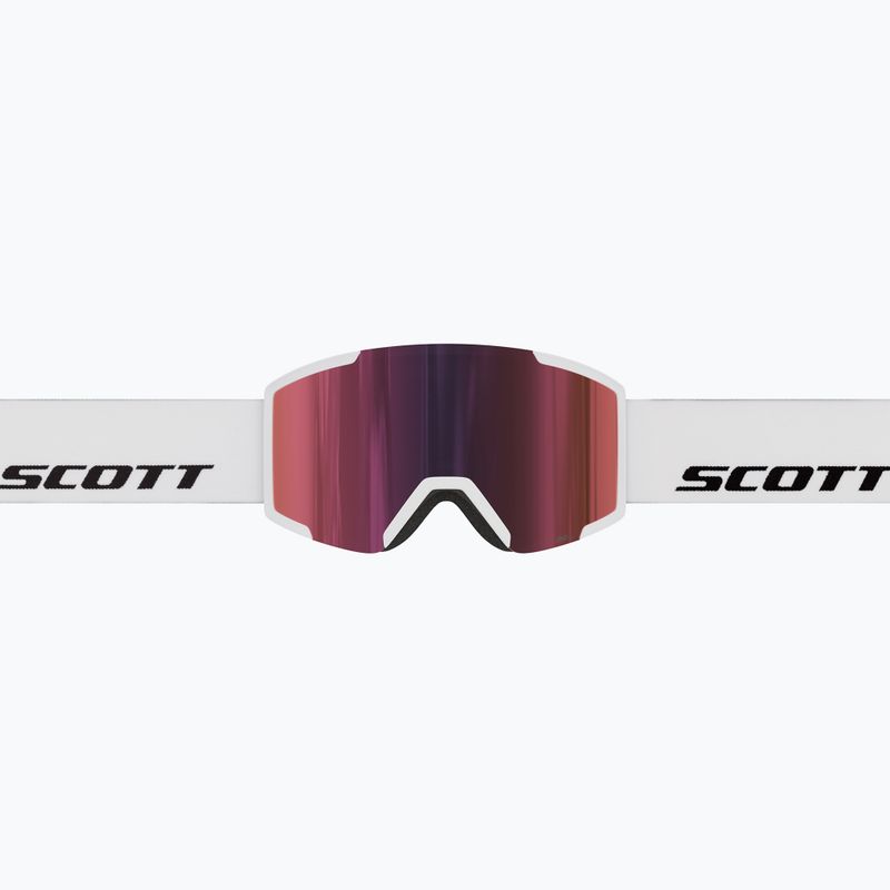 Lyžiarske okuliare SCOTT Shield white/amp red chrome 4
