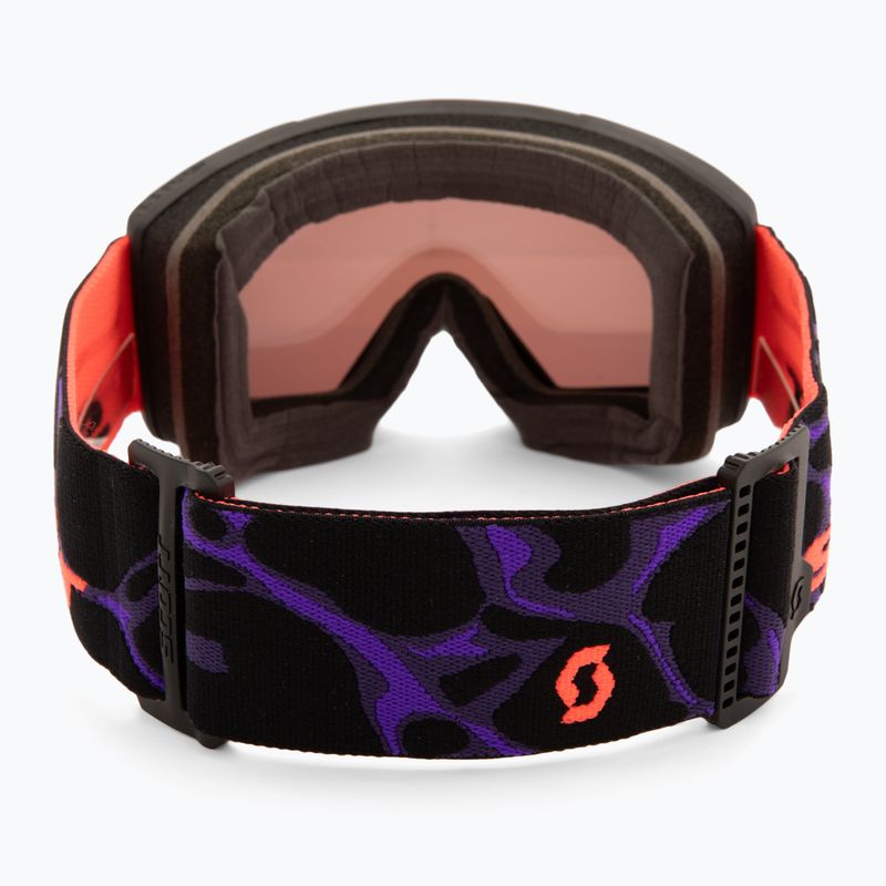 Lyžiarske okuliare SCOTT Shield black/amp red chrome 3