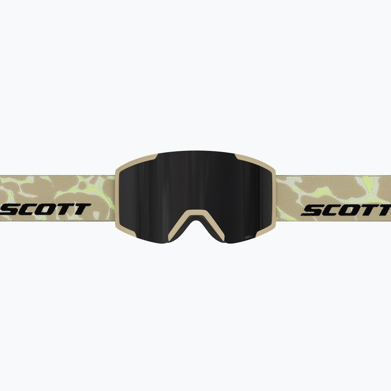 Lyžiarske okuliare SCOTT Shield mojave beige/amp black chrome 4