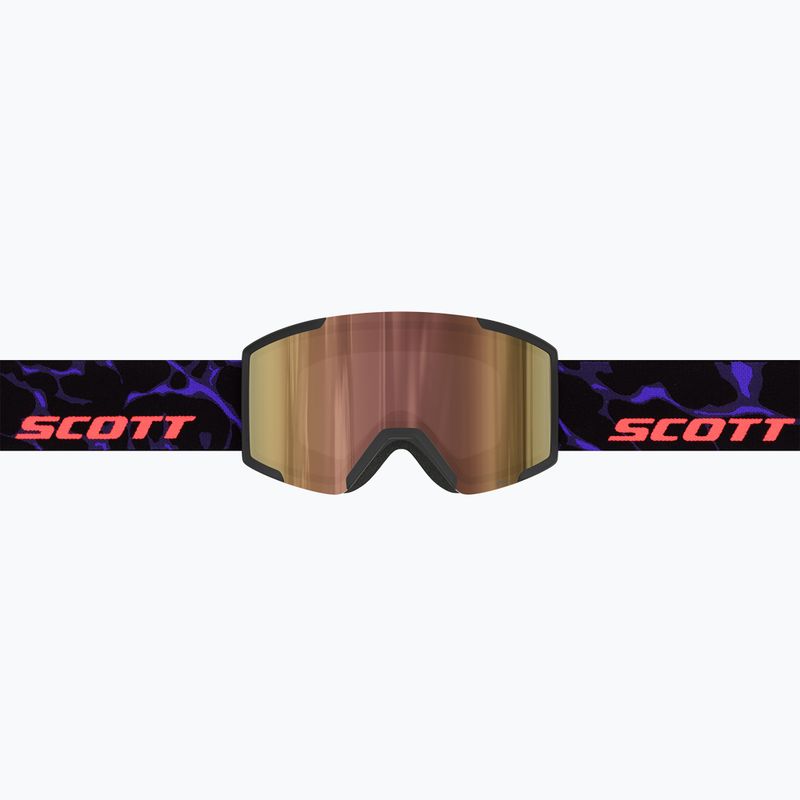 Lyžiarske okuliare SCOTT Shield LS black/purple/cinnamon chrome 2