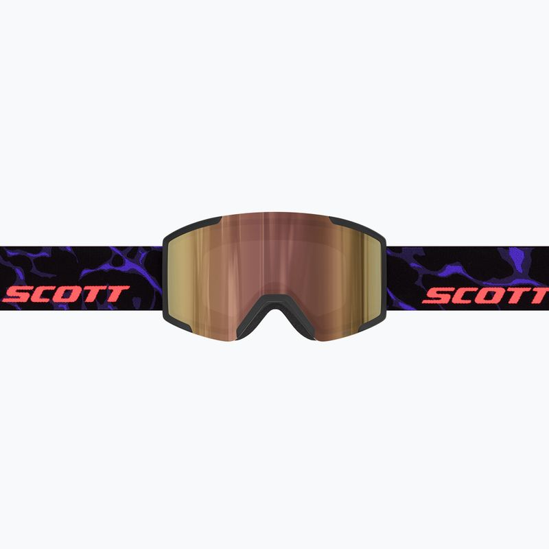 Lyžiarske okuliare SCOTT Shield LS black/purple/amp ls cinnamon chrome 4