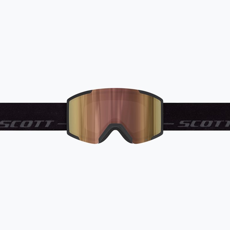Lyžiarske okuliare SCOTT Shield LS black/fog grey/amp ls cinnamon chrome 3