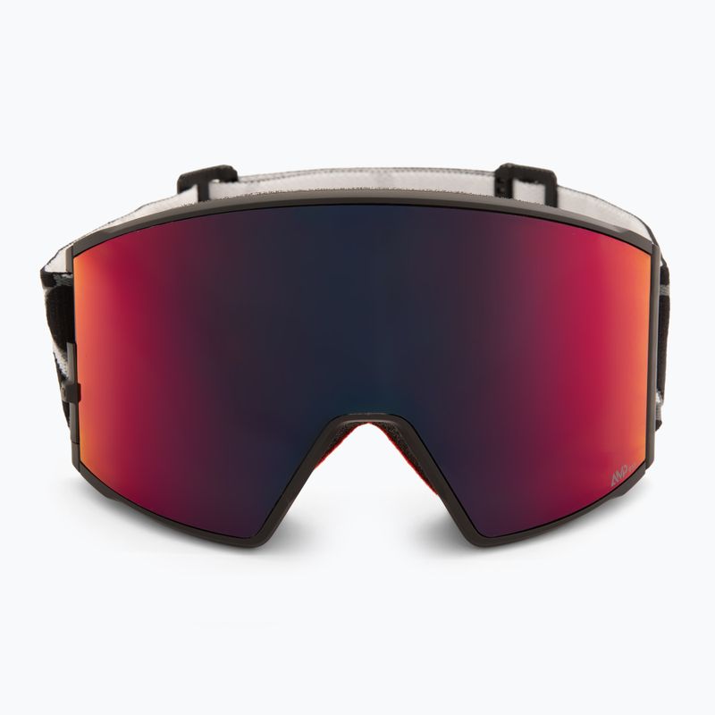 Lyžiarske okuliare SCOTT React Light Sensitive granite black/white/amp red chrome 3
