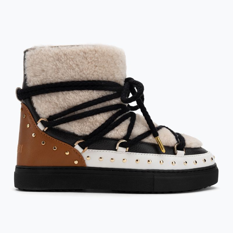 Dámske snehule INUIKII Curly Rock cream 2