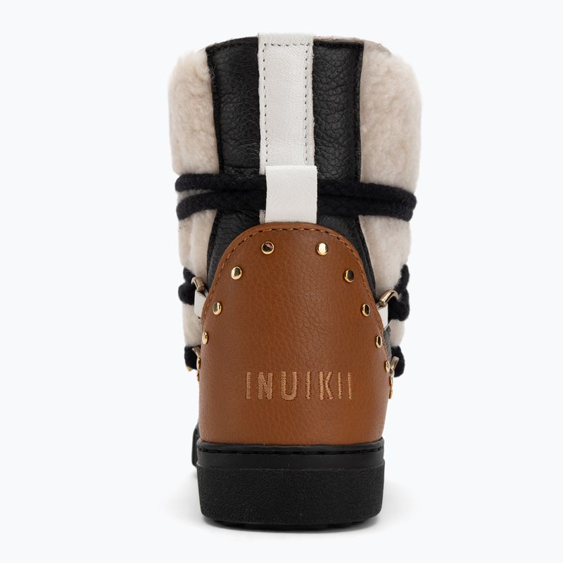 Dámske snehule INUIKII Curly Rock cream 6