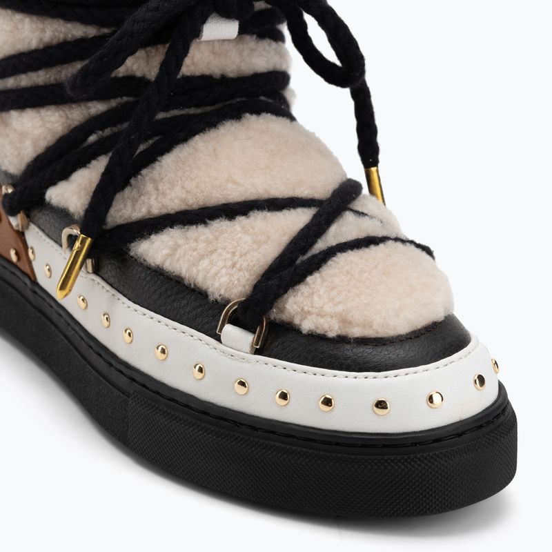 Dámske snehule INUIKII Curly Rock cream 7