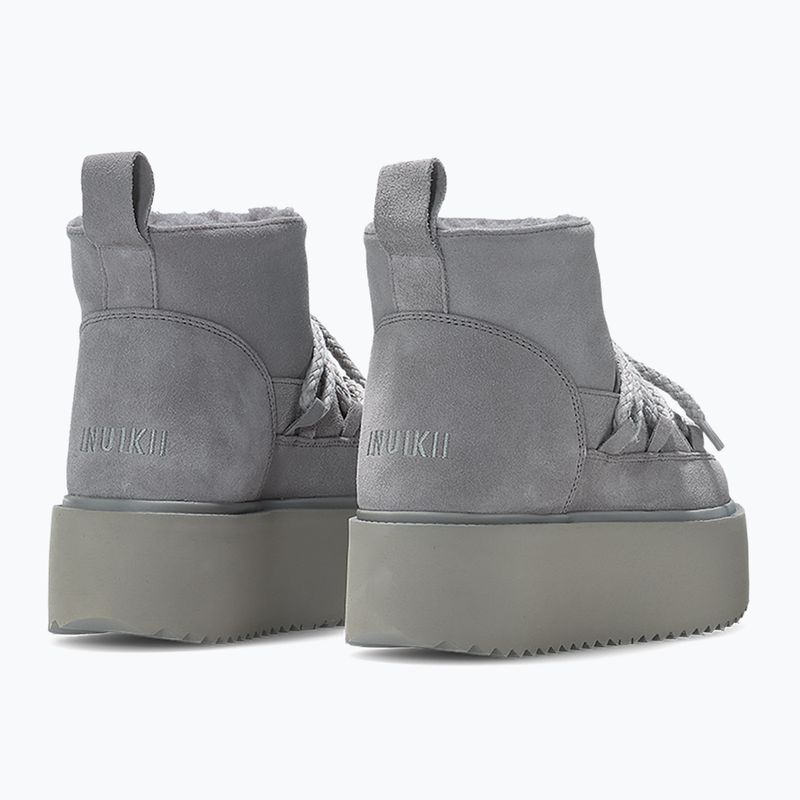 Dámske snehule INUIKII Classic Low Platform grey 4