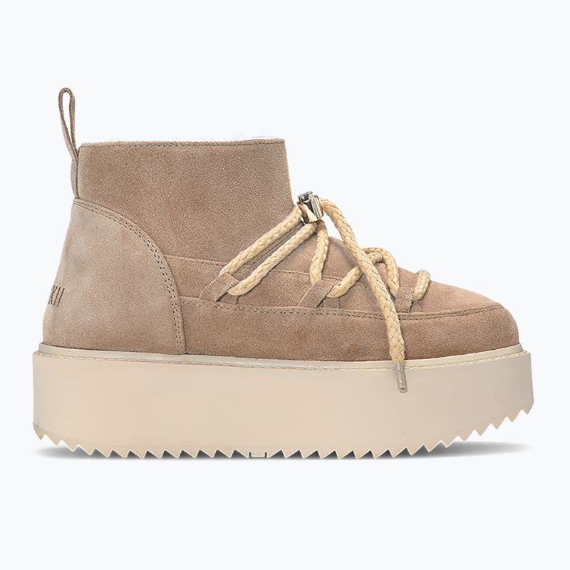 Dámske snehule INUIKII Classic Low Platform beige 8