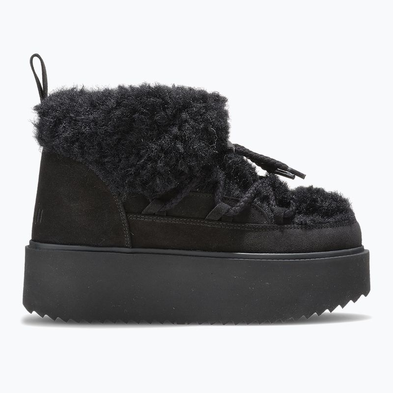 Dámske snehule INUIKII Teddy Platform black 9