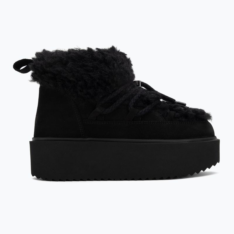 Dámske snehule INUIKII Teddy Platform black 2