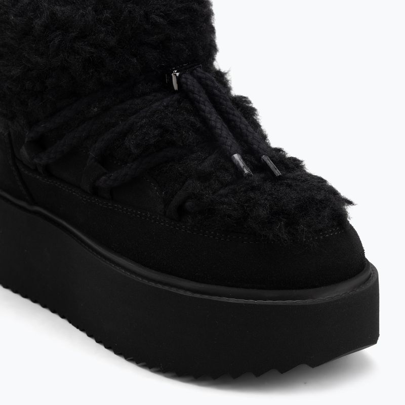 Dámske snehule INUIKII Teddy Platform black 7