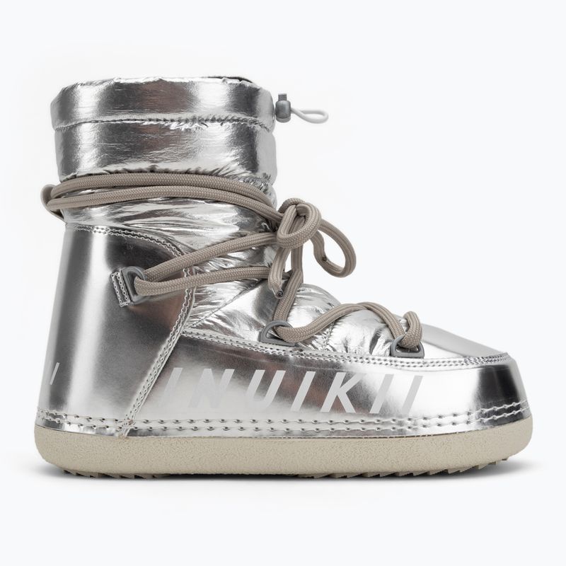 Dámske snehule INUIKII Mountain Metallic silver 2