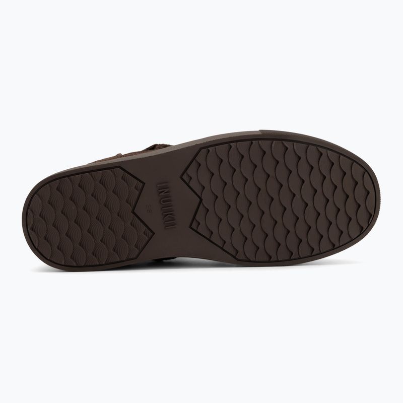 Dámske snehule Inuikii Classic Low dark brown 4