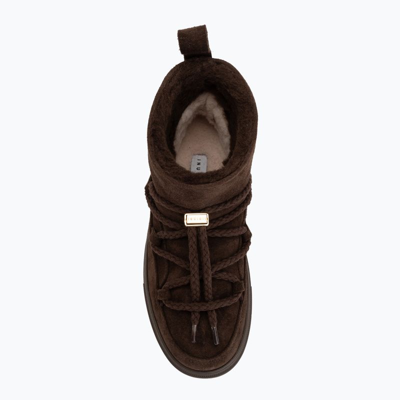 Dámske snehule Inuikii Classic Low dark brown 5