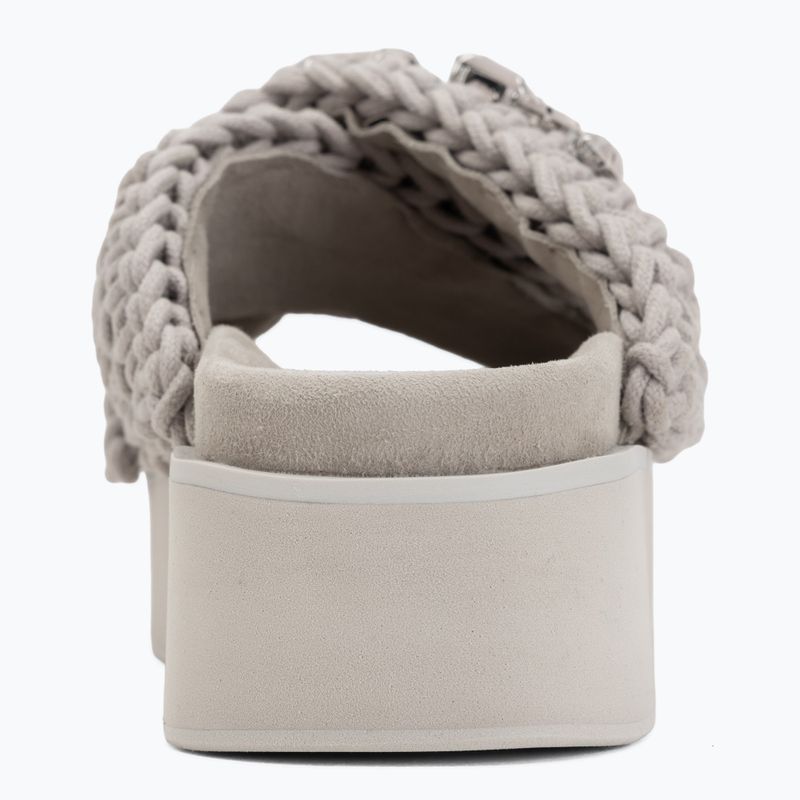 Dámske šľapky INUIKII Woven Stones Platform stone grey 6