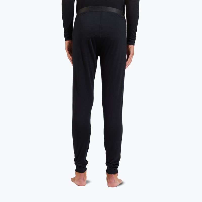 Pánske termonohavice ODLO Merino 200 Bl Bottom black 3