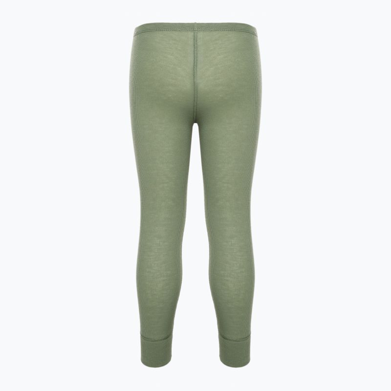 Detské termoprádlo ODLO Active Warm Eco Long steel grey melange/matte green 6