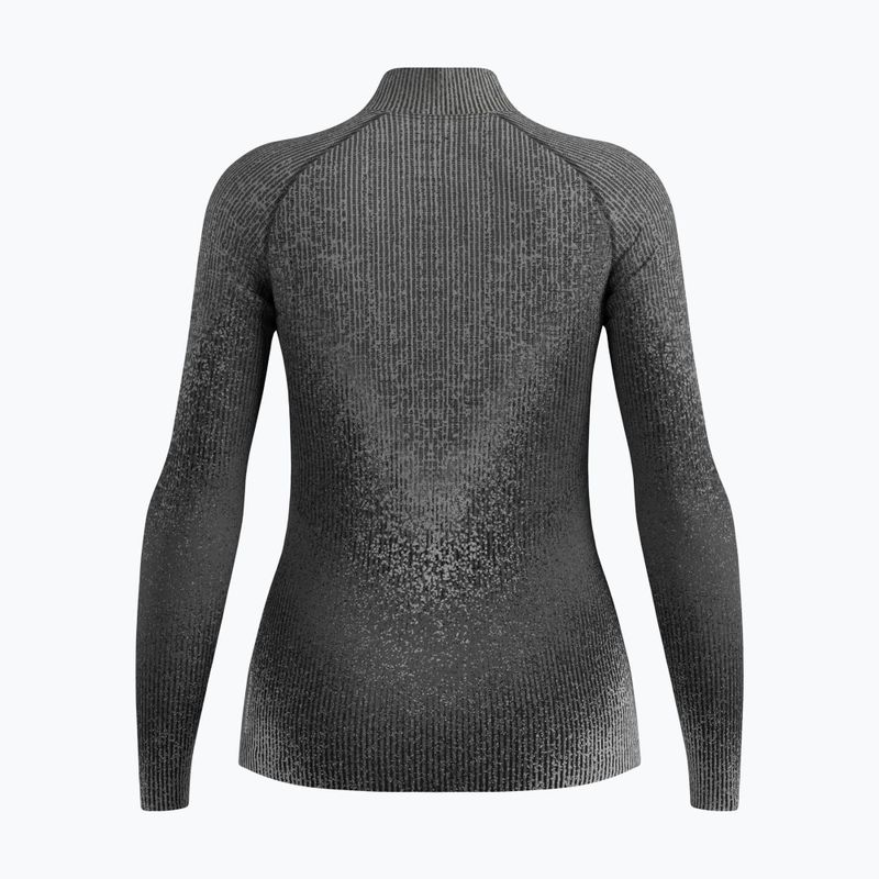 Termoaktívna mikina ODLO Performance Warm Blackcomb Bl Top Turtle Neck HZ black 2
