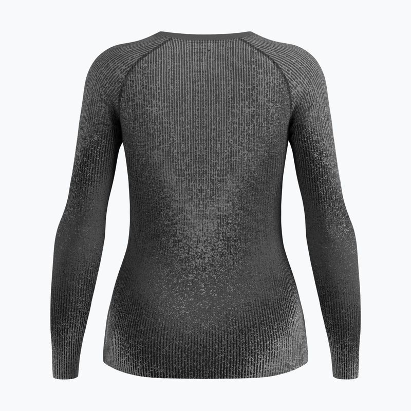 Dámske termo tričko longsleeve ODLO Active Warm X Pow Bl Top Crew Neck odlo silver grey 2